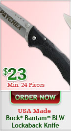 Order Buck Bantam BLW. $23.
