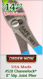 Order Channellock #528. $14.62.